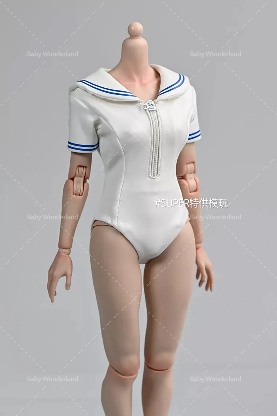 In Stock 1/6 Scale Tight And Sexy Half Body Swimsuit Diving Suit Clothes Model Fit 12'' AT201/202/203 Soldier Action Figure Body