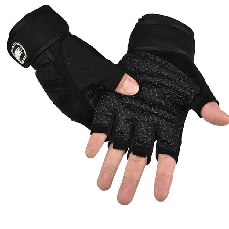 

Breathable Fitness Gloves Fingerless Weightlifting Tactical Gym Sports Gloves for Men and Women Suitable for Climbing and Hiking