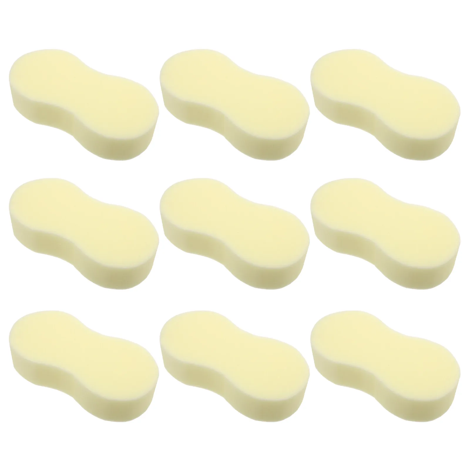9Pcs Car Wash Sponge High Density Figure 8 Non Scratching Handheld Wash Pad for Vehicle Exterior Detailing Cleaning Sponge Block