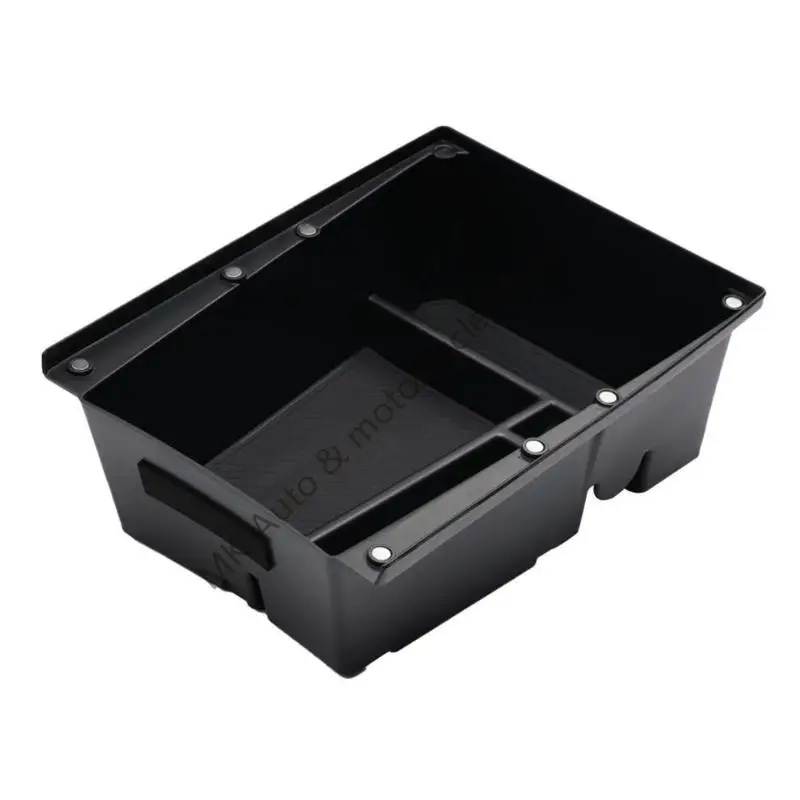 F62F سهل التركيب ولا حاجة لأي أدوات تحت علبة صندوق تخزين وحدة التحكم لتصميم منظم مسند ذراع السيارة EV3 المقاوم للماء