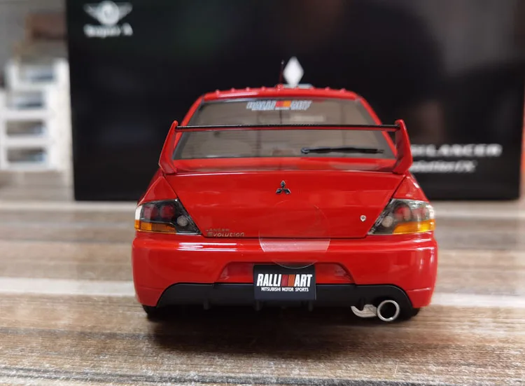 1:18 Super A EVO 9 Ralliart alloy car model toys gift collection