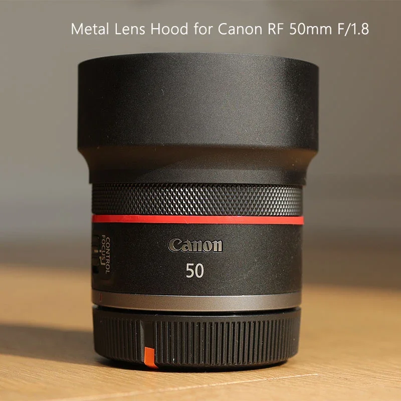 

Replace ES-65B Metal Lens Hood for Canon RF 50mm 1.8 Lens With Cap