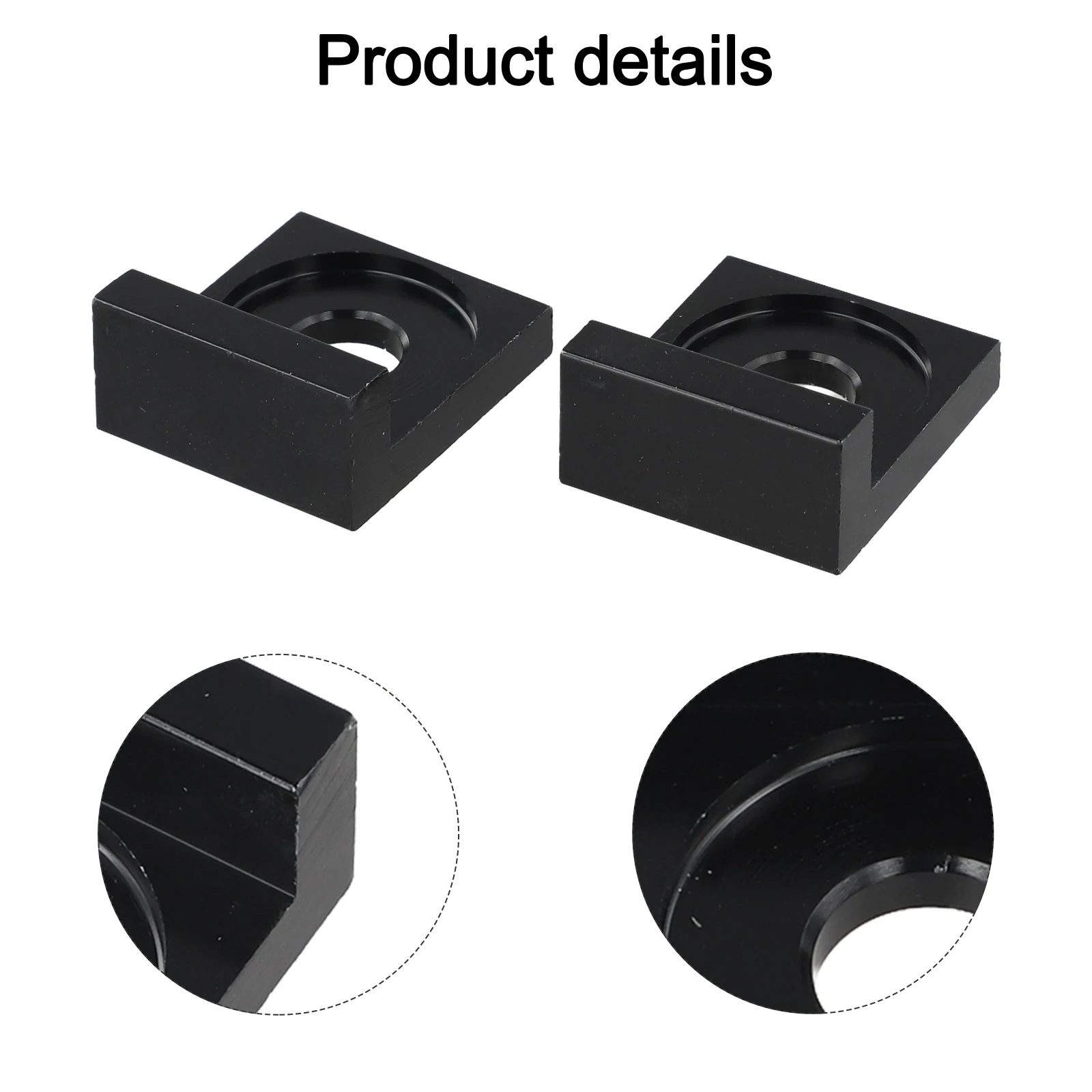 Motorcycle Accessories Black CNC Shaft Tensioner Direct Installation High Universality Fitment Made Of Aluminum