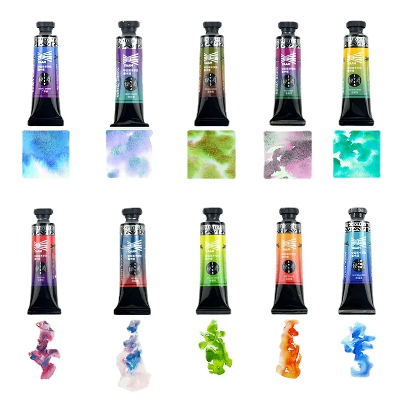 15ml Super Vision Warstwowy kolor Solidna farba akwarelowa Narzędzia artystyczne Studenci Ilustracja akwarelowa Wizualny specjalny pigment kolorowy — zdjęcie produktu 7