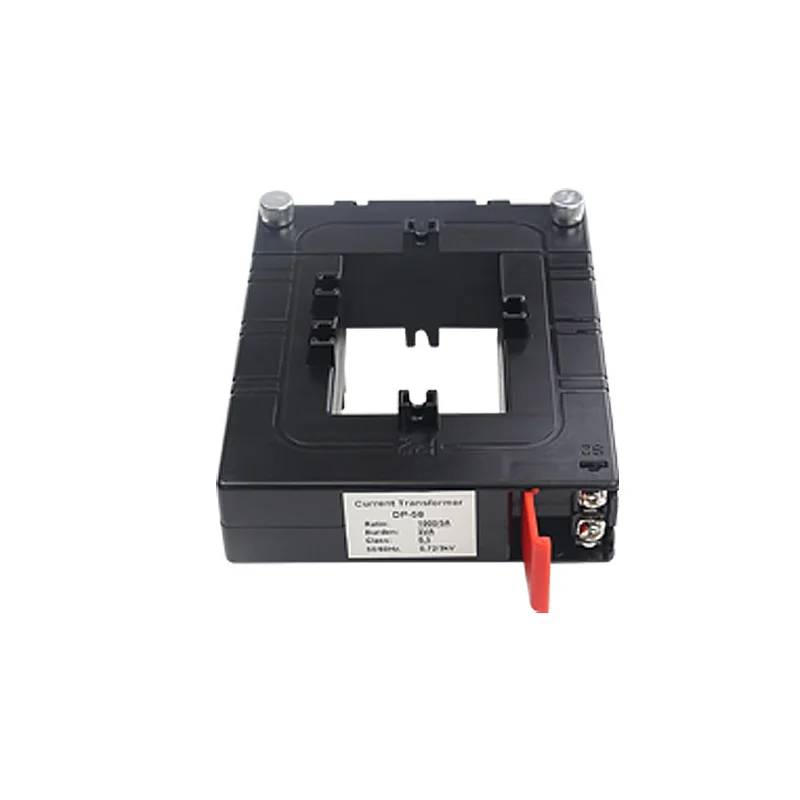 DP58 Current Transformer 50*80mm 400 600 800 1000 2000 5A Open Square Hole Split Core Current Transformer