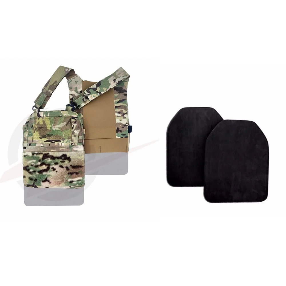 Airsoft Tactical Hunting Vest Armor Plates EVA Plates Body Carrier Insert Cover Shock Plate Eva Built-in Filler Plate1 Pair