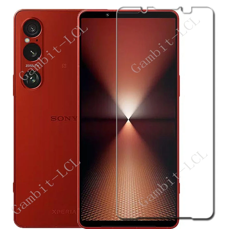 2PCS HD FOR Sony Xperia 1 VI  Tempered Glass Protective Cover ON SonyXperia1VI Xperia1VI 1VI 6 Screen Protector Transparent Film