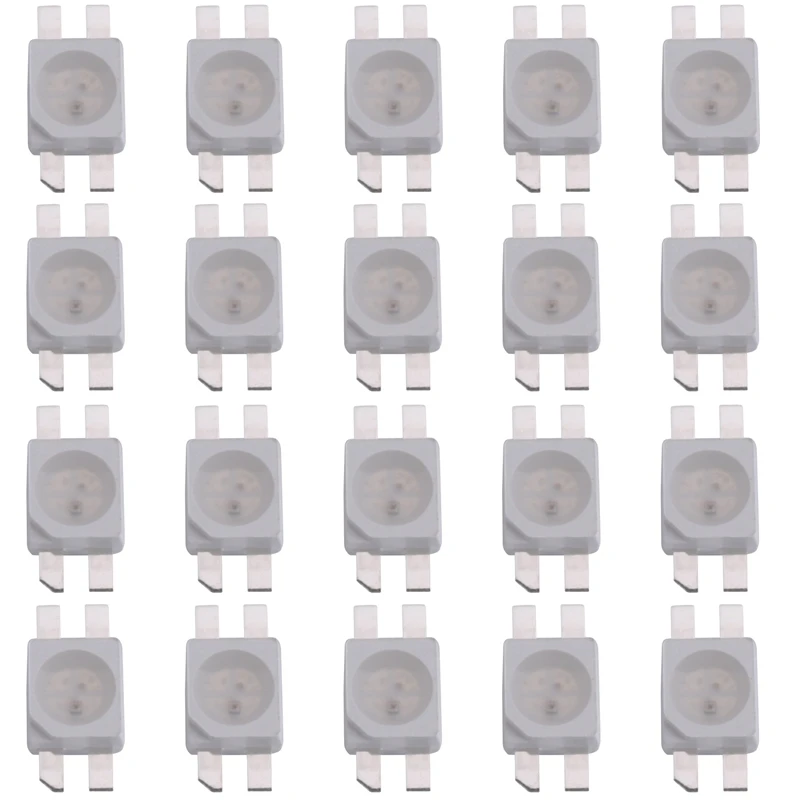 50 peças sk6812 MINI-E rgb (semelhante com ws2812b) sk6812 3228 pixel chip led individualmente endereçável cor completa dc5v