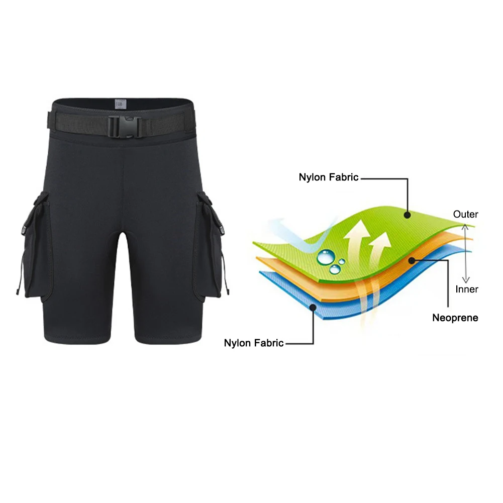 Scuba Diving Shorts Neoprene Kayaking Surfing Snorkeling Short Pants Outdoor Sports For Women Men