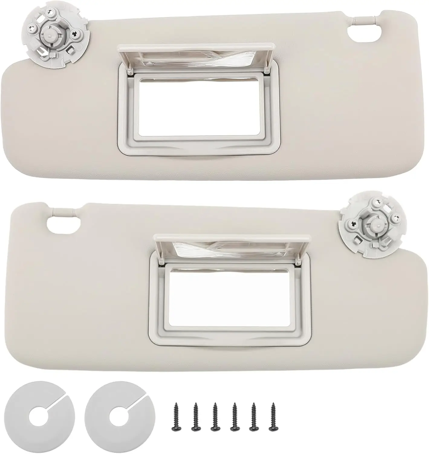 

Универсальный солнцезащитный козырек для автомобиля с зеркалом для водительской стороны, совместим с моделями Chevrolet Cruze 2011-2019 годов, запасная часть