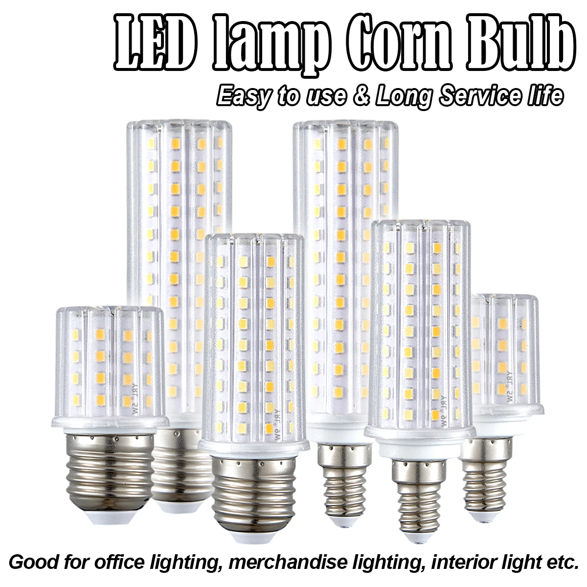 Led Bulb E27 E14 Corn Lamp 5W 9W 12W Light Three Color 220v 240v 2835/smd Base 6000k/4000k/3000k Bulbs Decorative Living Room