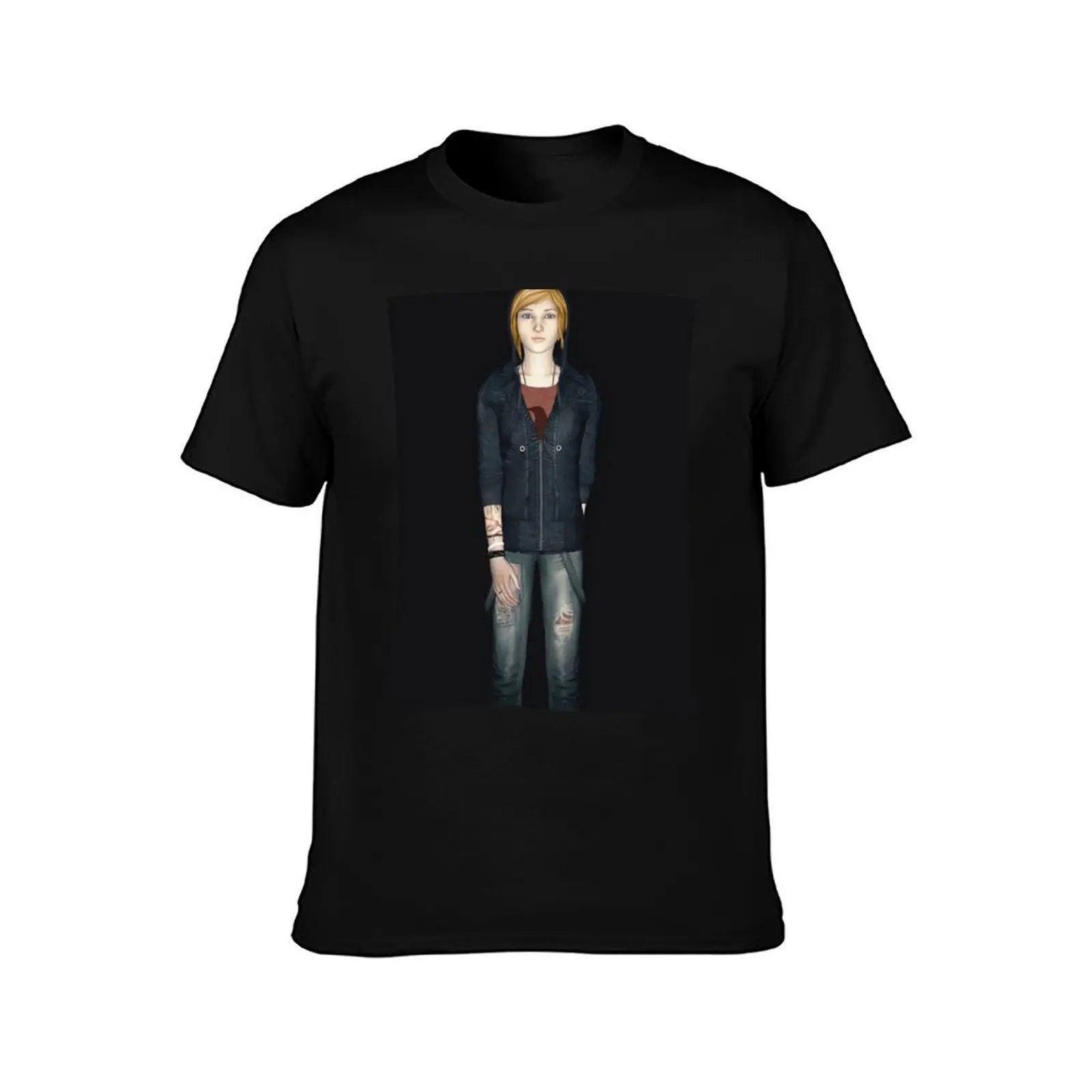 Young Chloe - Before the Storm - Life is Strange 1.5 T-Shirt plus size tops oversized graphic tee plain black t shirts men