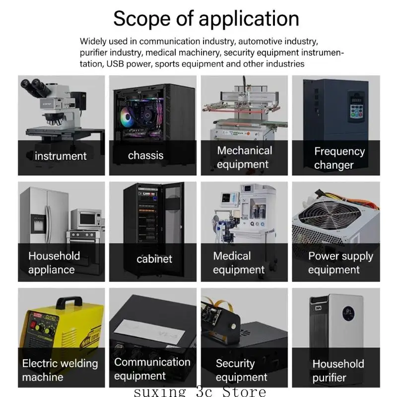 E8BE 12V 2,7A 12 Dämpfe Raucher Extraktor Lötmittel Raucher Absorbereneextraktionslüfter
