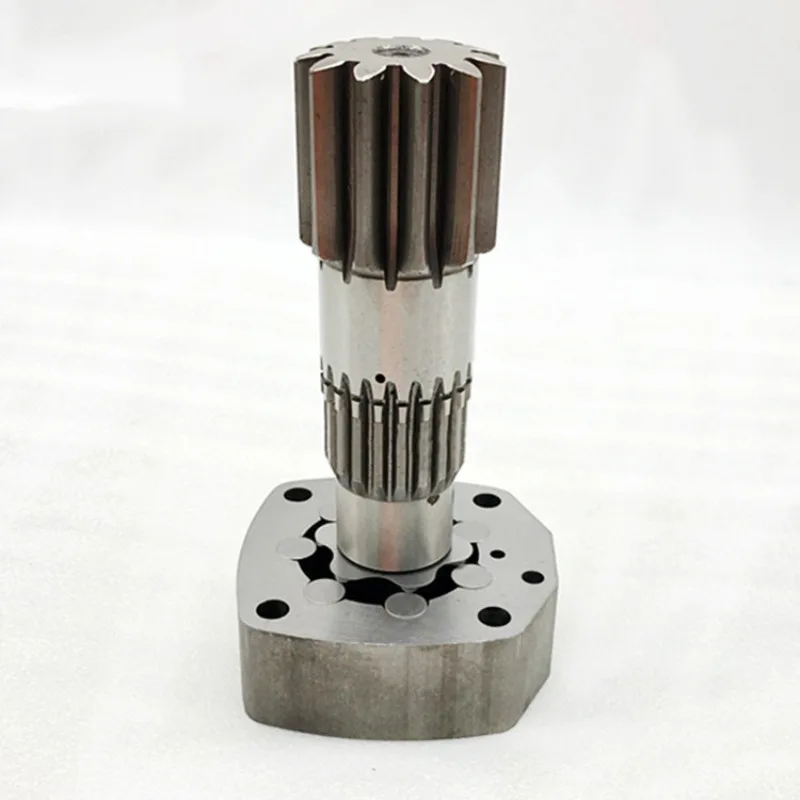 Mini Excavator Swing Motor Rotor, Swing Vertical Shaft Replacement Parts for 15 17 20 Type Excavator Swing Hydraulic Motor