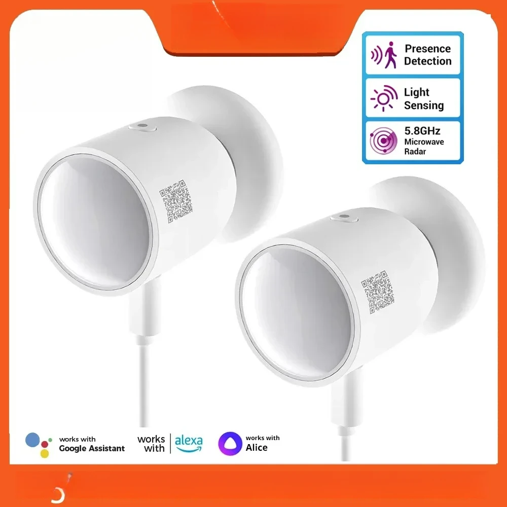 

Human presence sensors, motion detectors and light-sensing intelligent home automation devices