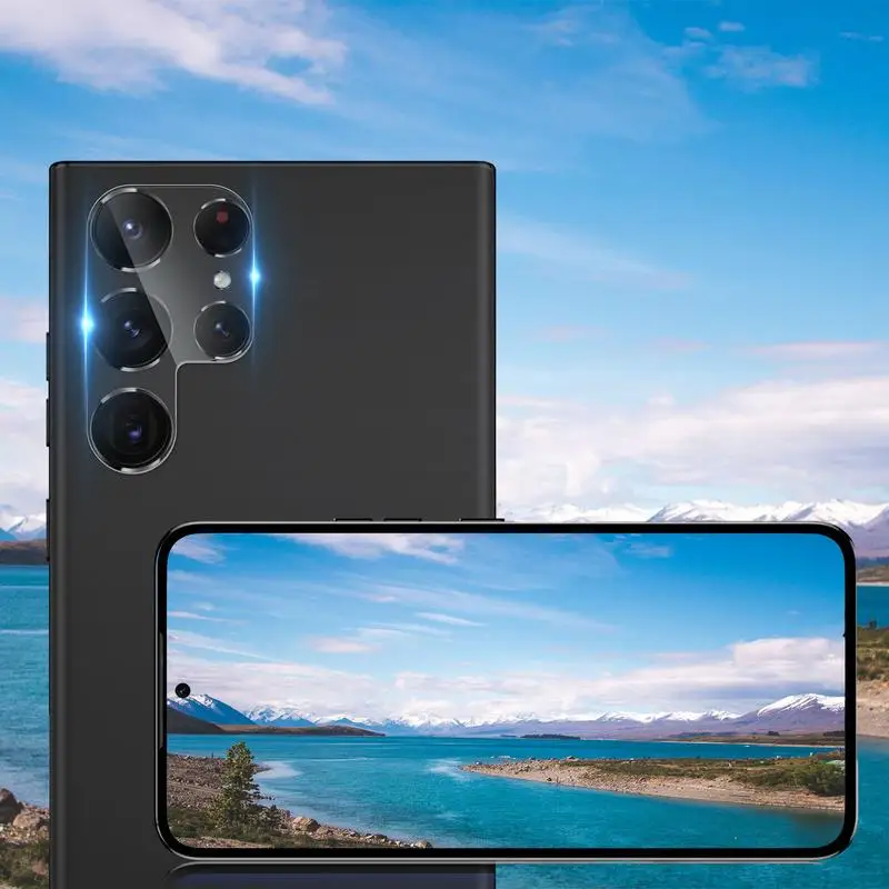 Camera Lens Protector Tempered Glass Camera Lens Protector Scratch-Resistant And Anti-shattering For S22 Ultra