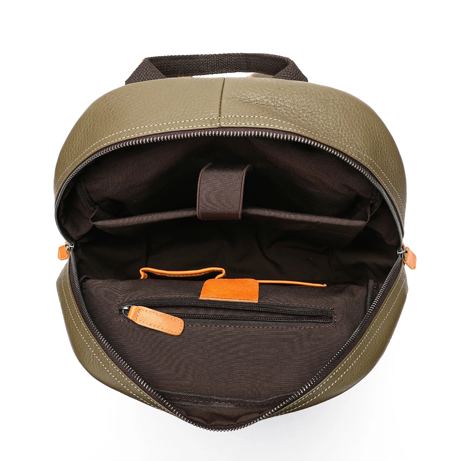 100% بقرة جلد طبيعي الرجال حقائب الظهر موضة الجلد الطبيعي الحقيقي حقيبة ظهر الطالب الصبي العلامة التجارية الفاخرة حقيبة كمبيوتر محمول كبيرة