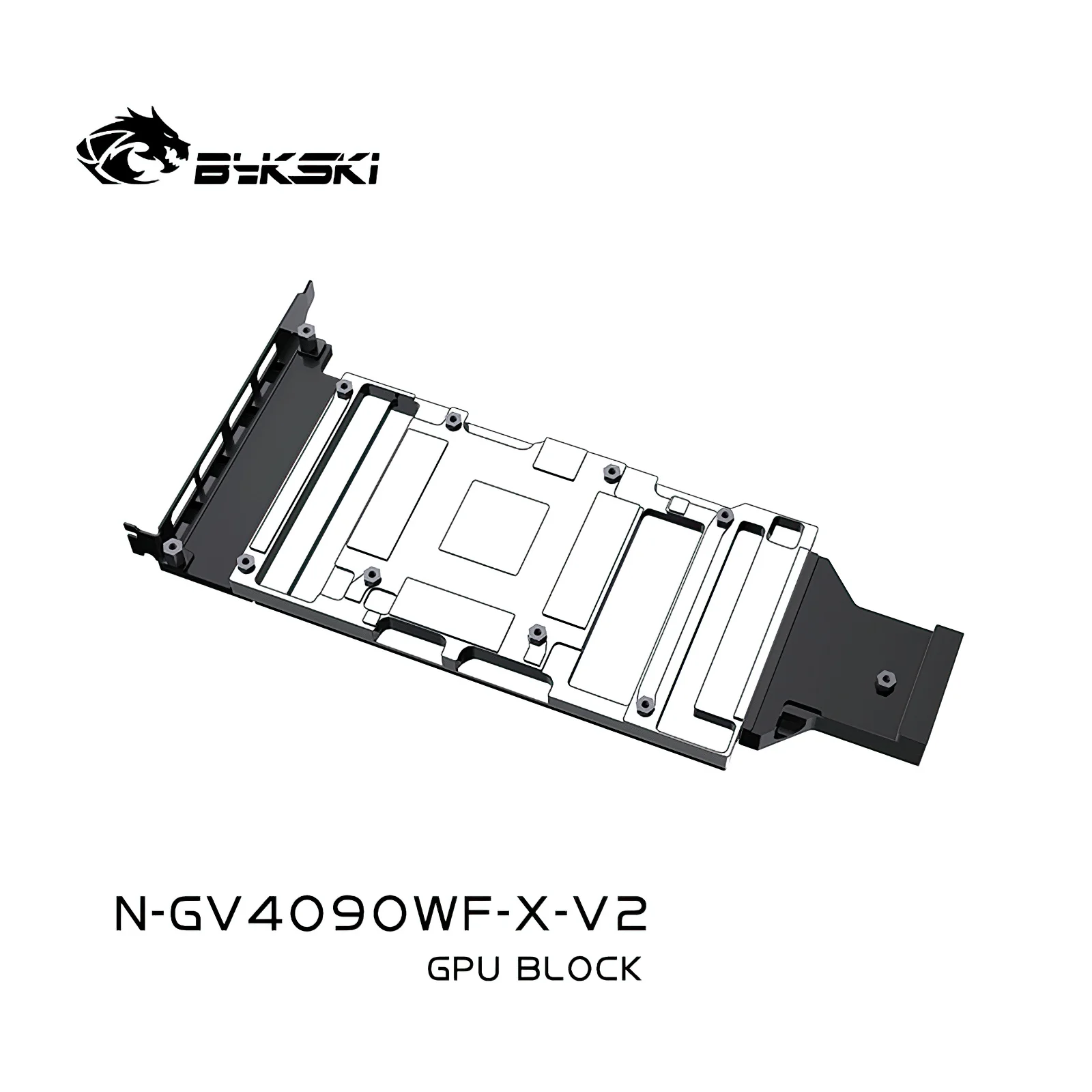 Bykski Full Cover Gpu Waterkoelblok Voor Giga Rtx4090 Windforce V2 N-GV4090WF-X-V2