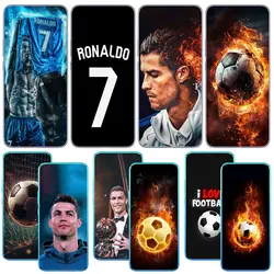 Football No 7 Soccer Number No7 Cover Case for Samsung Galaxy A04 A05 A14 A15 A23 A34 A35 A54 A55 M23 M33 M52 M53 M31 M51 M21