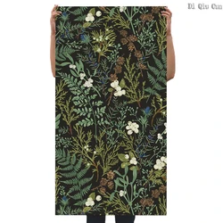Tropical Rain Forest Peel and Stick Wallpaper White Floral Self Adhesive Removable Leaf Contact Paper For Bedroom Walls Cabinets