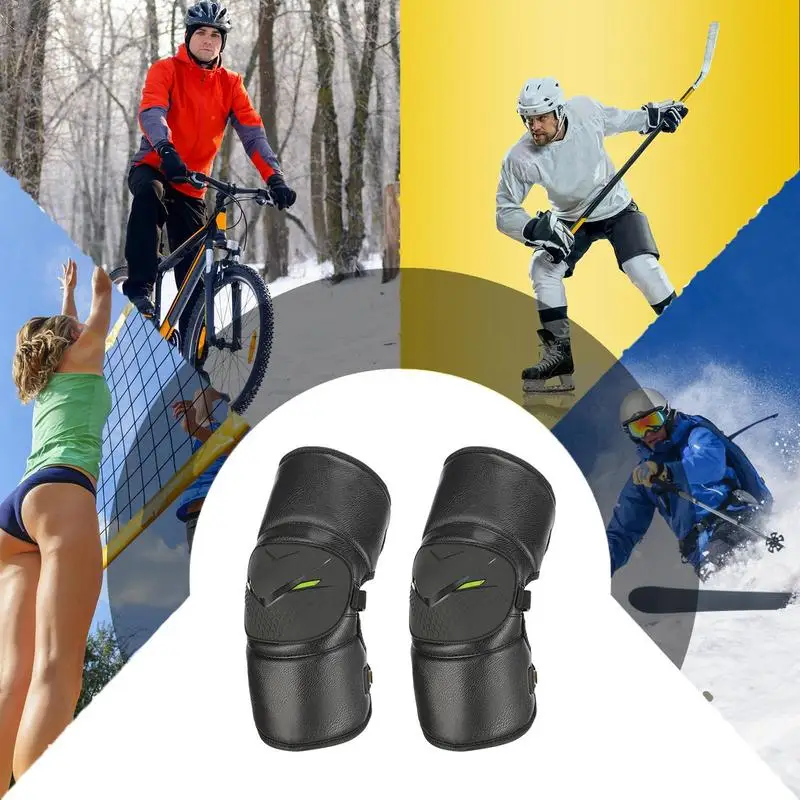 Motorcyclist Knee Pads Motorcycle Winter Goods Knee Pads Knee Protection TPU Reflective Strip Knee Support Fixation Protection