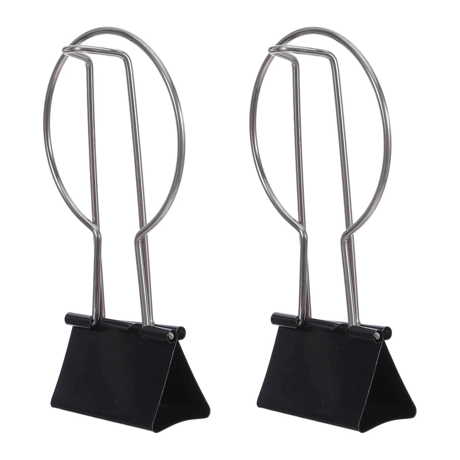 Desk Cup Holder Clamp with Long Tail Clip – Detachable Multifunctional Table Edge Coffee Cup Mount, 2 Pcs