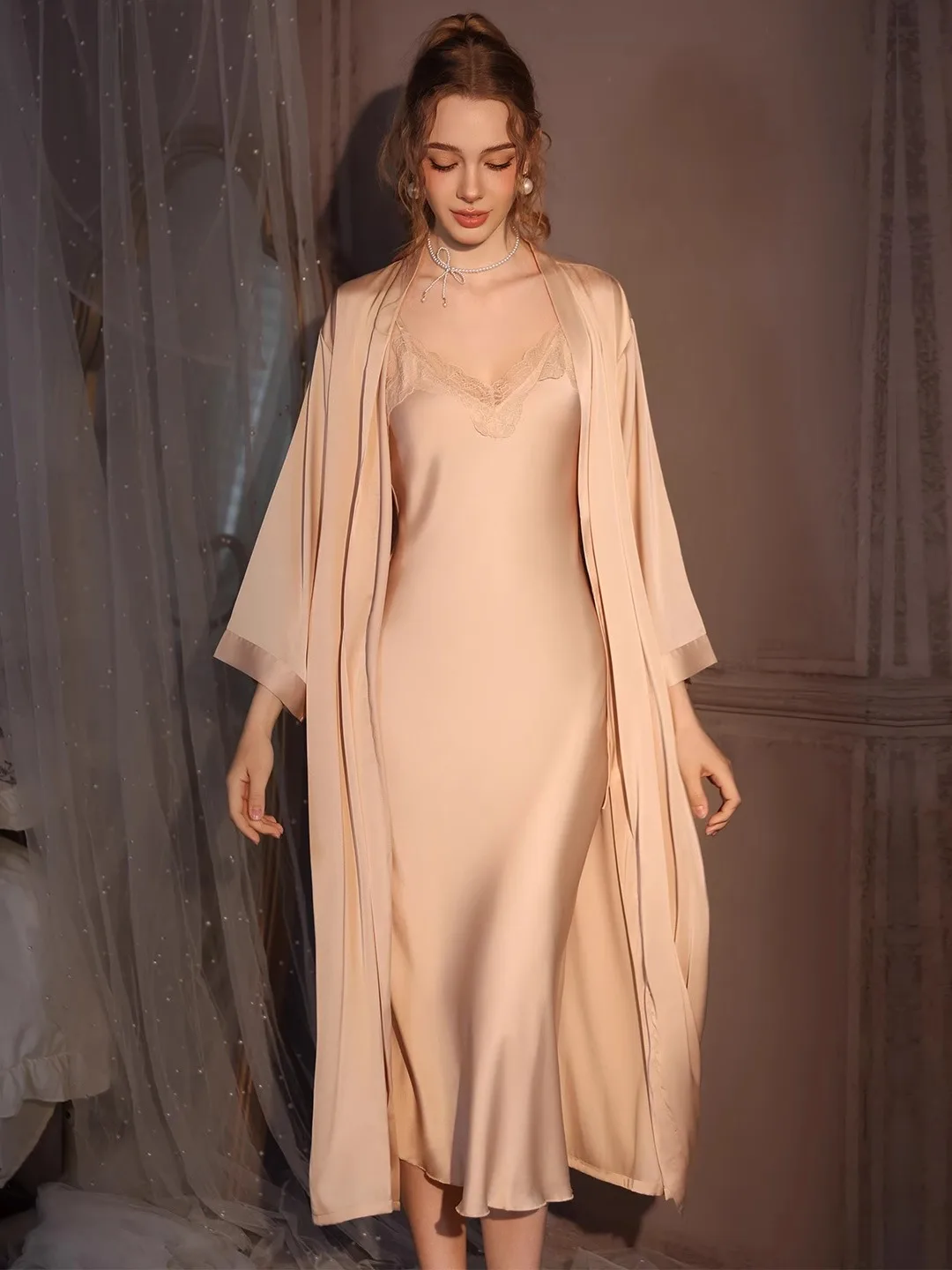 menglinapo-sexy-soie-spwear-longue-dentelle-che-robe-deux-pieces-ensemble-maison-vetements-sangle-reglable-confortable-v-ne-chemise-de-nuit