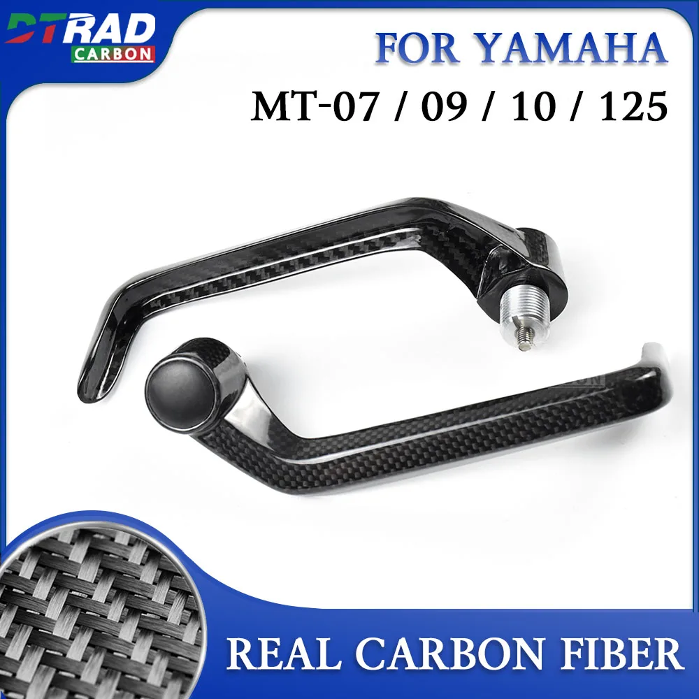 

Carbon Fiber Brake & Clutch Protection For YAMAHA MT07 MT09 MT10 MT125 MT - 07 09 10 125 Motorcycle Handle Bar Guard Accessories
