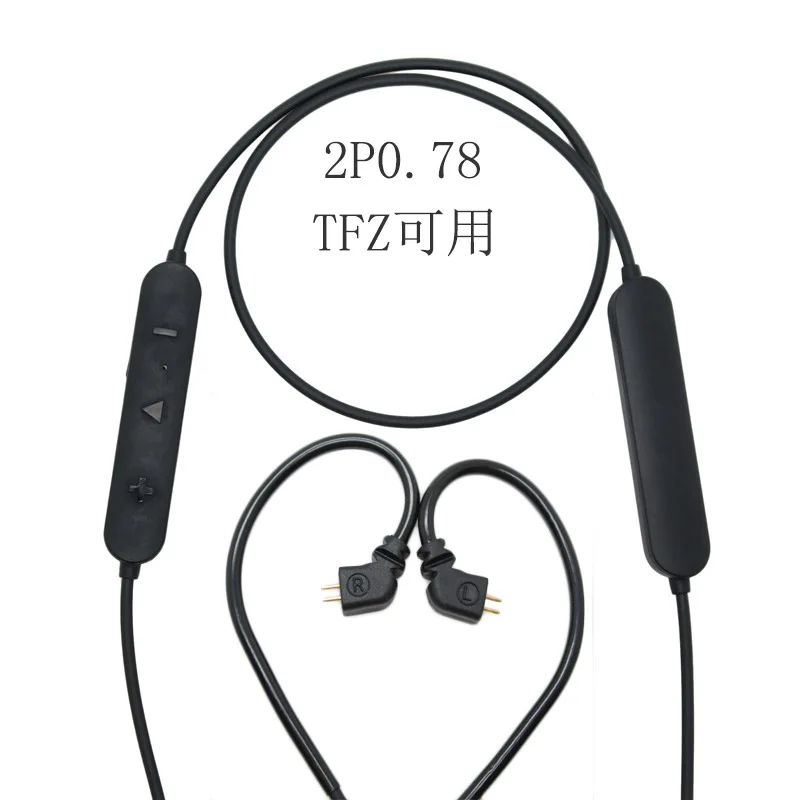 8時間バッテリー寿命のハンギングネックバンド,Bluetooth互換ケーブル,mmcx 0.78mm