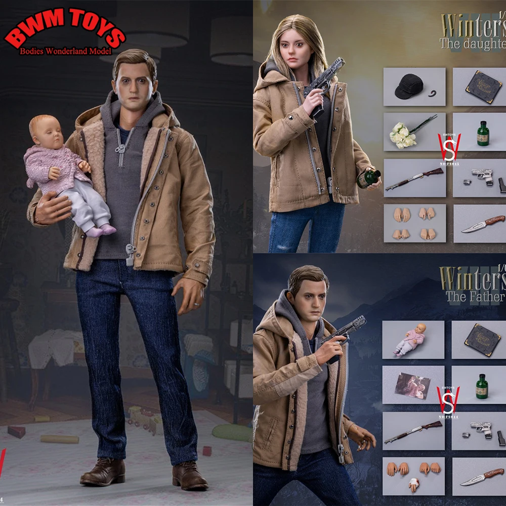 

In Stock Original SWTOYS 1/6 WINTERS FS044 The Father FS045 The Daughter Action Figure Full Set Model Toys for Fans Gifts