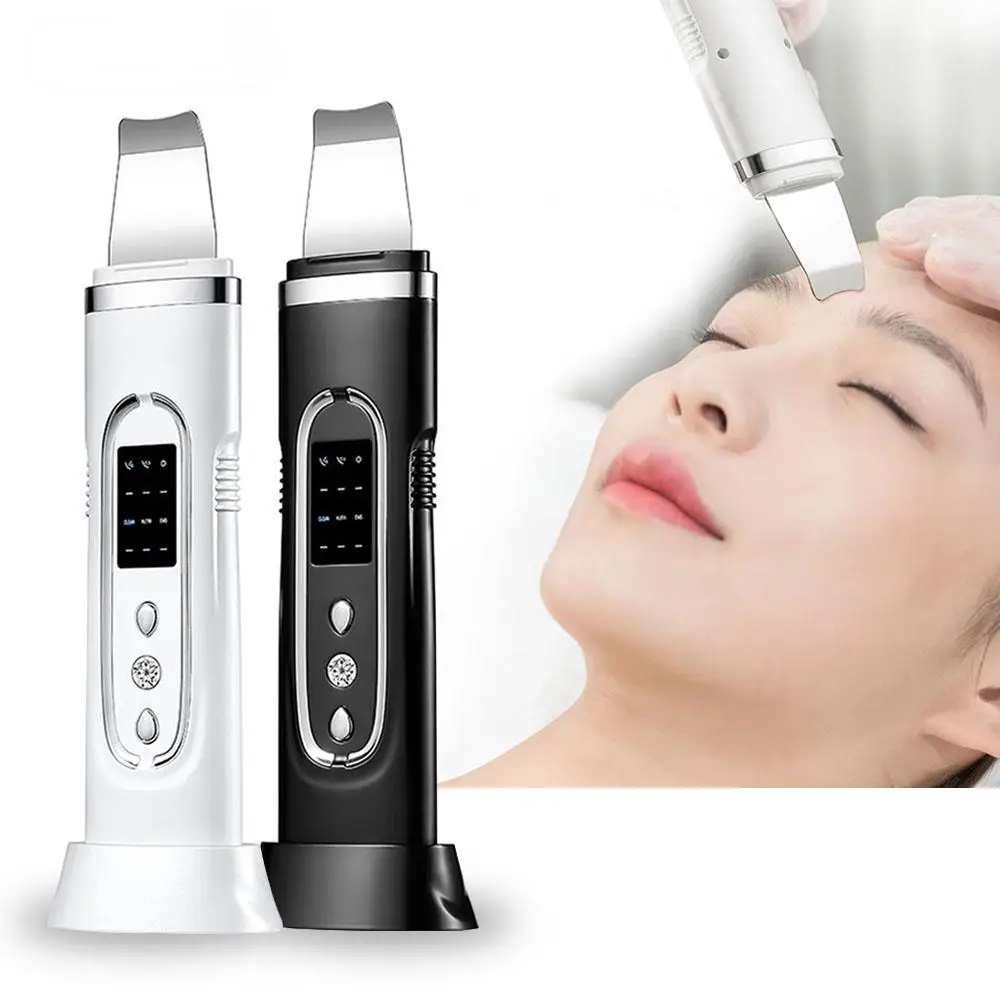 Elektrische Gezichtsreiniging Porie Diepe Reiniger Acne Comedondrukker Peeling Schop Apparaat BeautyMachine Ultrasone Huid Scrubber