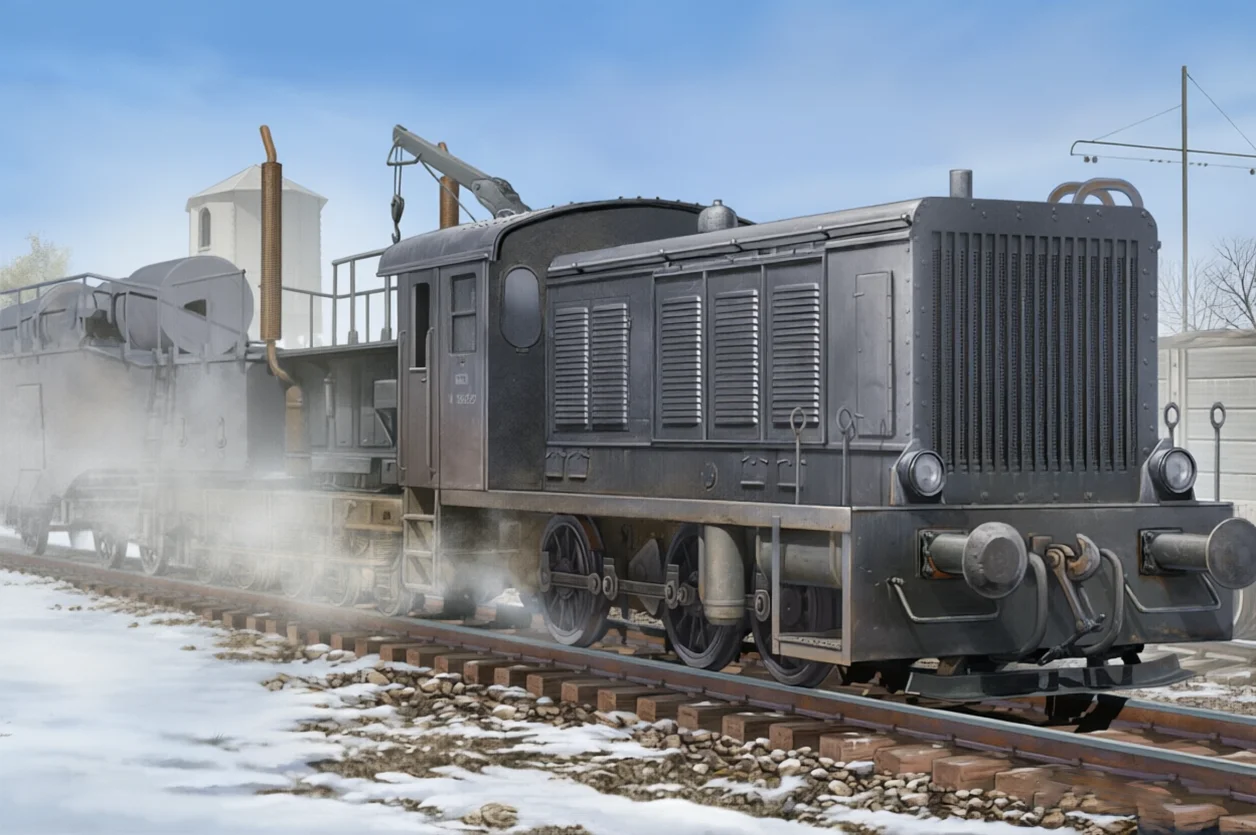 طقم نموذج بلاستيكي للتجميع من  - مراجعة Model Kit Locomotive وسعره