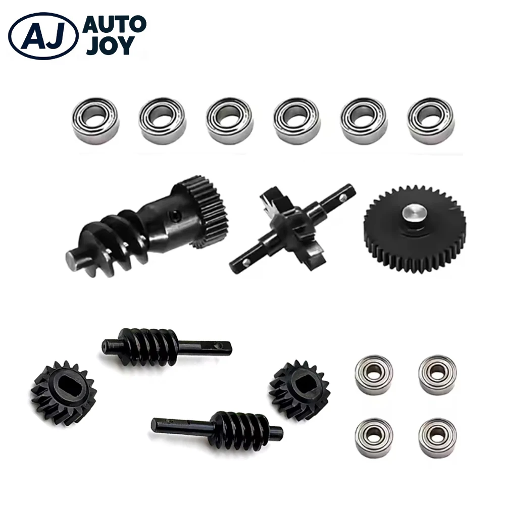 

AUTO JOY Carbon Steel Gearbox Gear and Axle Gear with 10pcs Bearing 17pcs/set