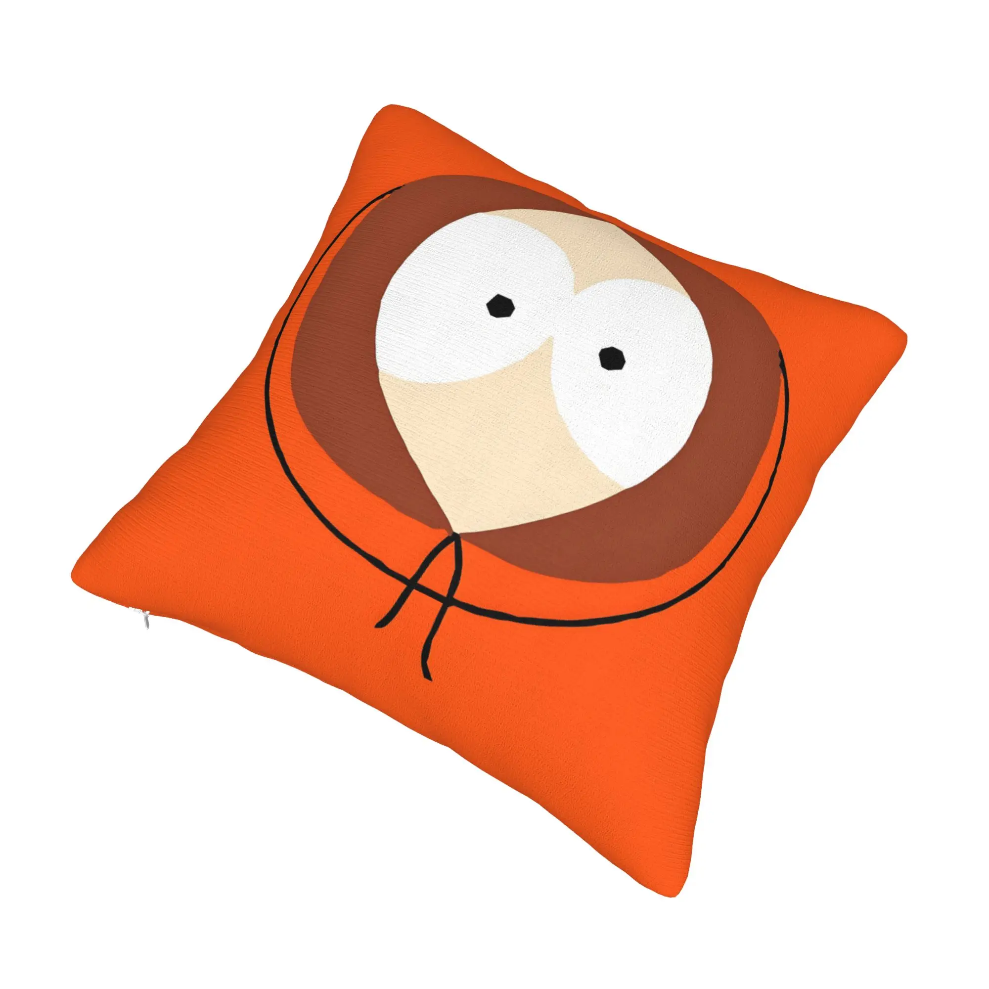 Kenny McCormick Cushion Cover Comic South Parks Velvet Cute Throw Pillow Home Decor