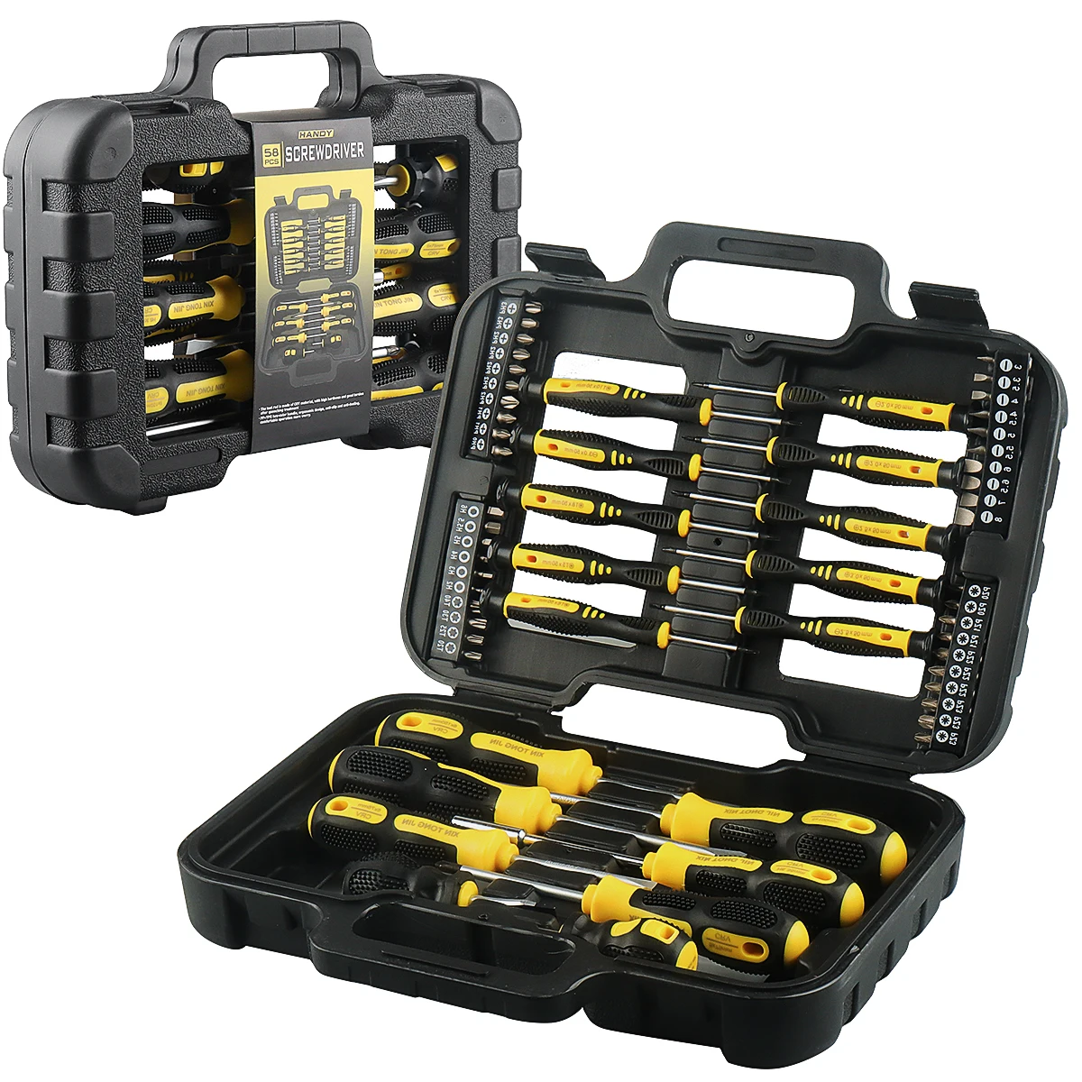 58Pcs Precision Screwdriver Set Multi-purpose Combination Hardware Tool Kit Professional Phone Computer Repairing Hand Tool