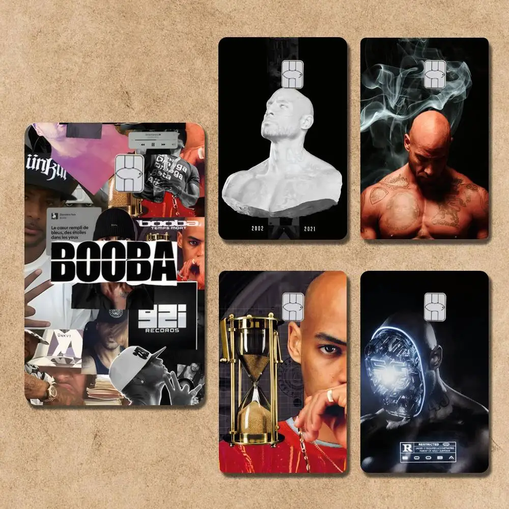 

Rapper B-Booba.png Card Stickers Credit Visa Debit Bank Charge Card Bus Metro Waterproof Sticker Decal Decoration