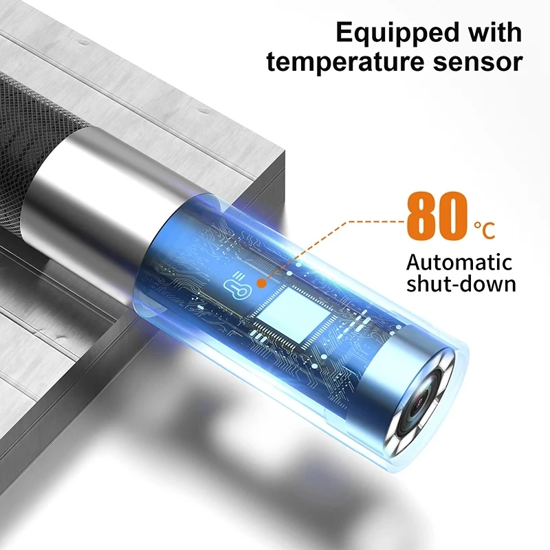 Imagem -06 - Câmera Industrial Portátil do Endoscópio Endoscópio com Única Lente Dupla para o Motor Automotivo 360 ° Rotação de Vias 6.0 mm 8.5 mm