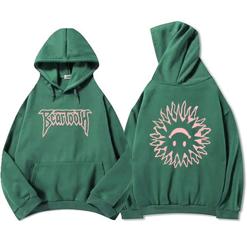 Pink Beartooth Rock Band Hoodies 2024 The Surface Album New Sweatshirt for Men Unisex Heavy Mental Fashion Sudaderas Hooded Male