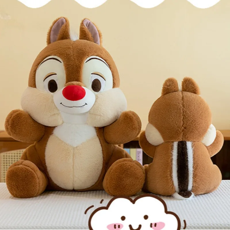 Disney Kawaii Chip 'n' Dale wiewiórka Anime pluszowe zabawki 25cm dekoracje nadziewane pluszowe lalki piękny prezent urodzinowy dla przyjaciół