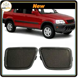 2Pcs Front Bumper Fender Side Marker Reflector 33801-S10-A01 33851-S10-A01 For 1997-2001 Honda CR-V CRV Smoke Car Accessories