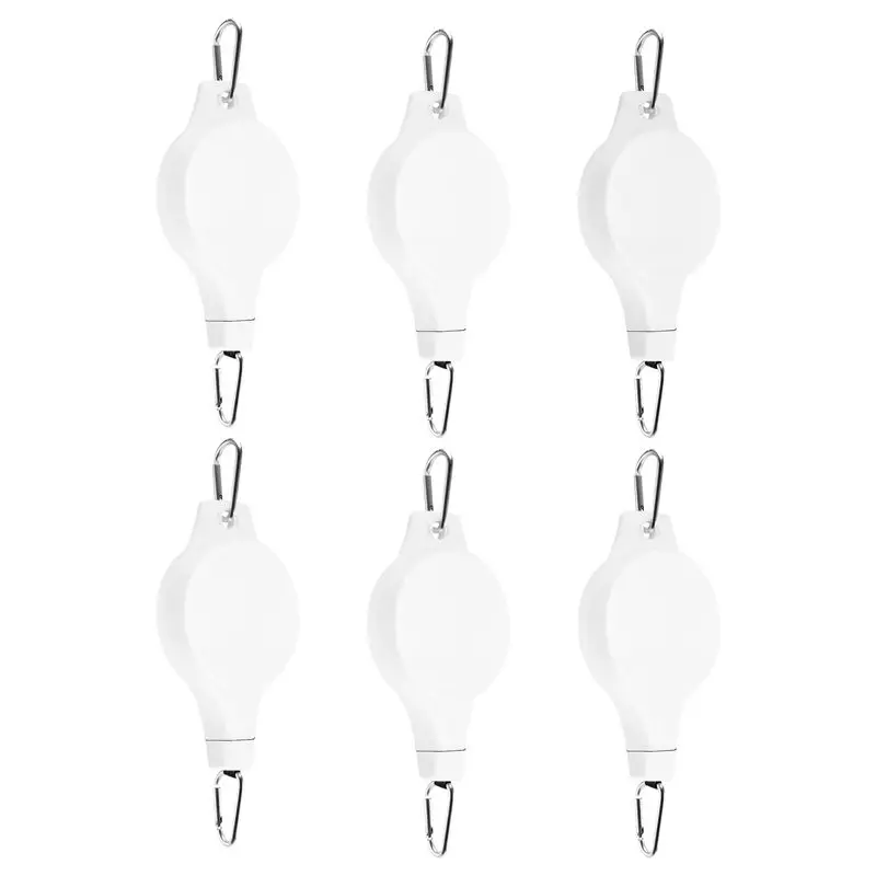 BMBY-6 Pack Plant Pulley Retractable Hanger Easy Reach Plant Pulley Adjustable Height Wheel For Hanging Plants Indoor