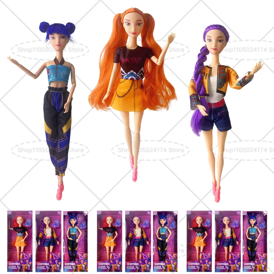 2025 أنيمي جديد KPop شيطان الصيادين muñeca فينيلو juguete رومي ميرا زوي شخصية فينيلو ماسكارا estatuilla ريجالو دي كومبليانوس