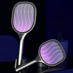 Electric Mosquito Swatting, Rechargeable, Simplicity, Household, Multifunction, 2 in 1, Automatic, Powerful, Mosquito Trap, Fly