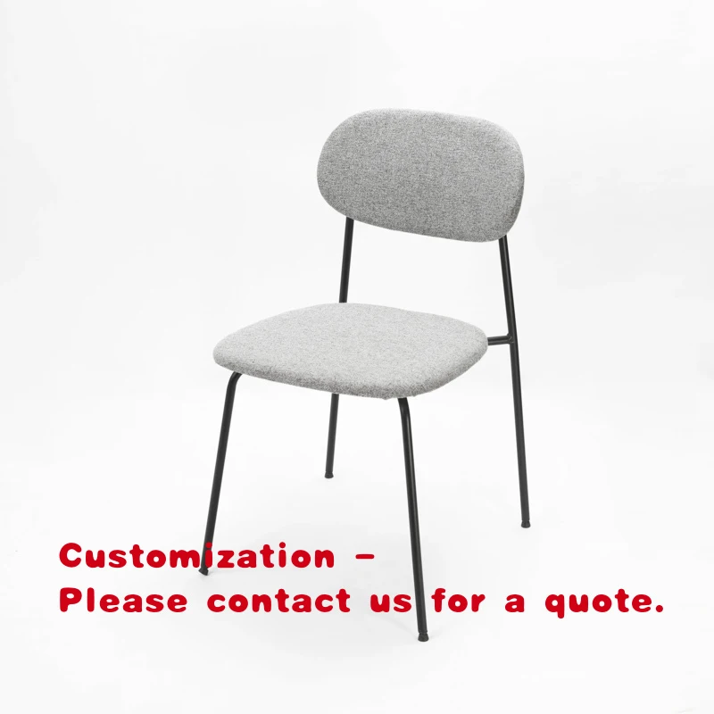 custom.New Modern Minimalist Comfortable Wood Antique Upholstered Dining Chairs Home Furniture