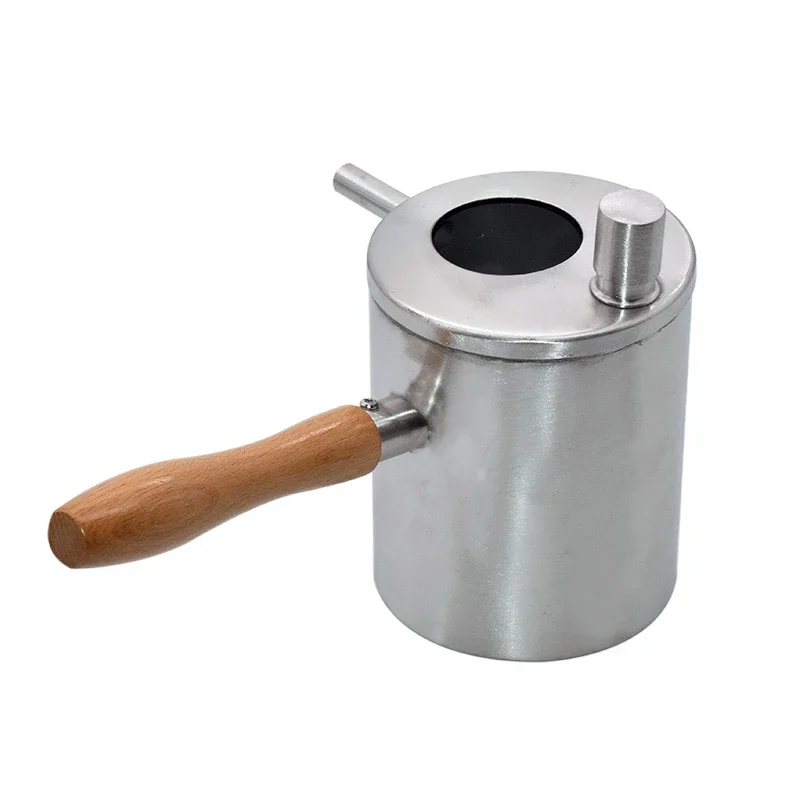 

Wax Melter Candle Melting Pot Beeswax Melting Pot Stainless Steel Pouring Pot Beekeeping Tool Wax Candle Beekeeping Tool