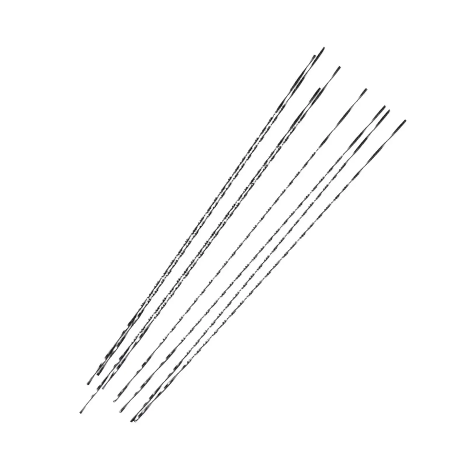 

8x Scroll Saw Blades Carbon Steel Cutting Tools Replacements for Acrylic Crafts Hardwood
