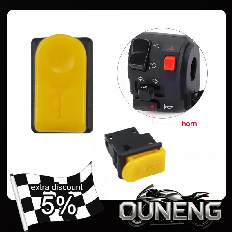 

Motorcycle Parts 2-pin Horn Switch Power Start Switch For GY6 50 80 139QMB
