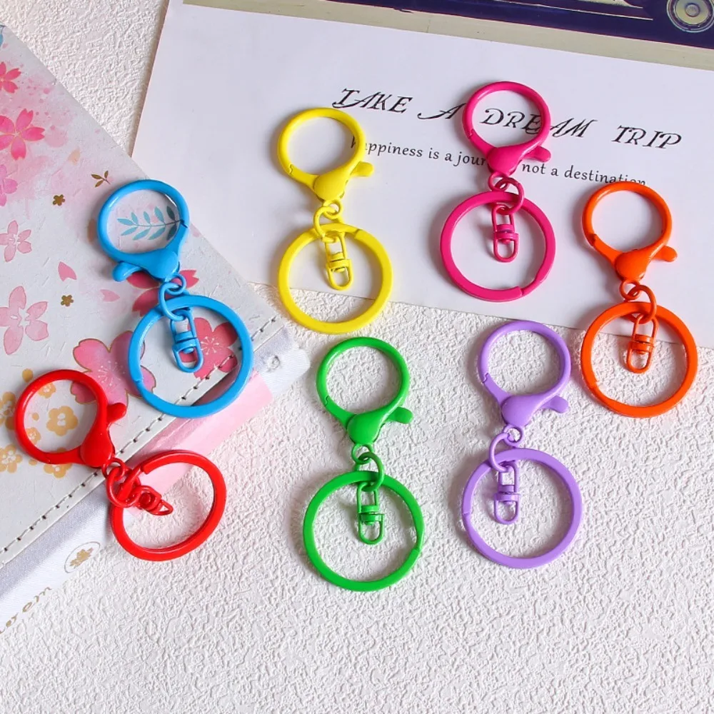 حلقة مفاتيح بإبزيم جراد البحر متعددة الوظائف ، قابلة للحمل ، خفيفة الوزن ، إكسسوارات مجوهرات ، 8 أحرف ، تخفيضات كبيرة