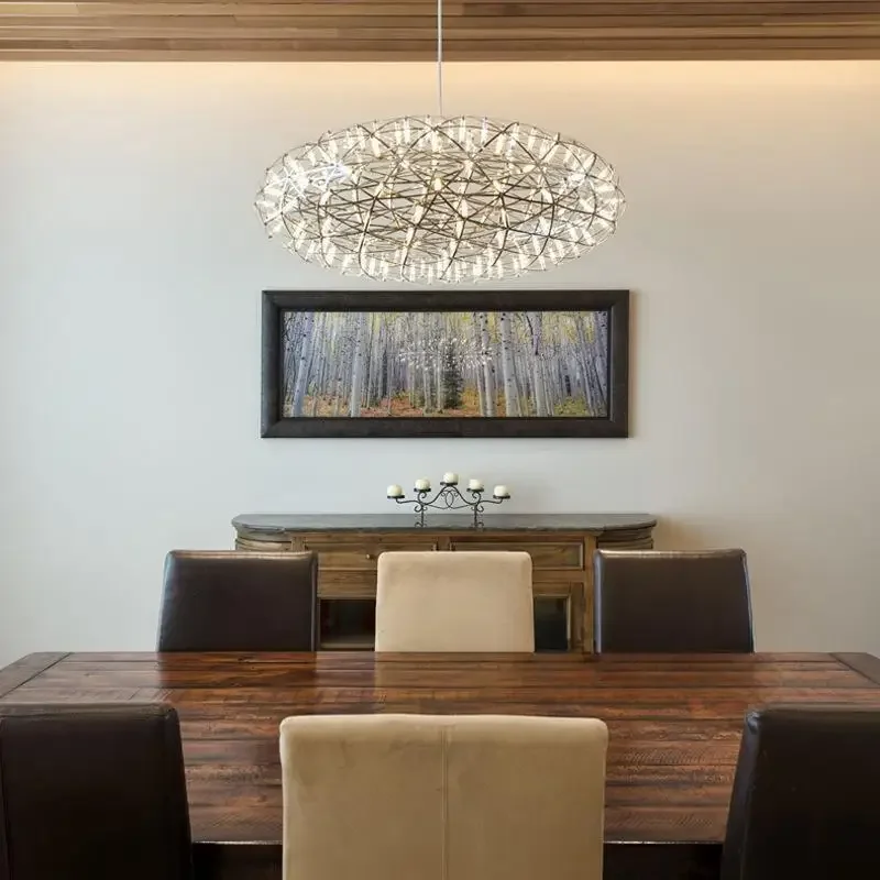 Modern Spark Ball Chandelier Nordic Raimond Zafu Pendant Light For Villa Staircase Mall  LED Luxury Hanging Lighting Fixtures