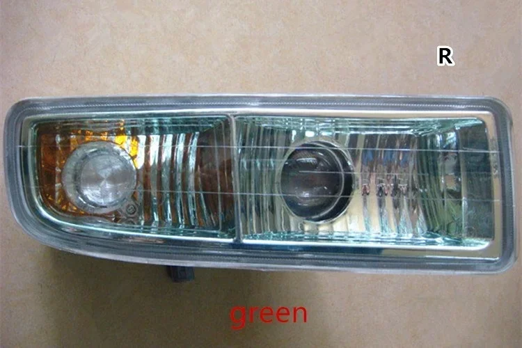 Eosuns Oem Halogen Fog Lamp Front Bumper Light Turn Signal with Bulbs and Projector Lens for Lexus Lx470 1998-2002, 2003-2007